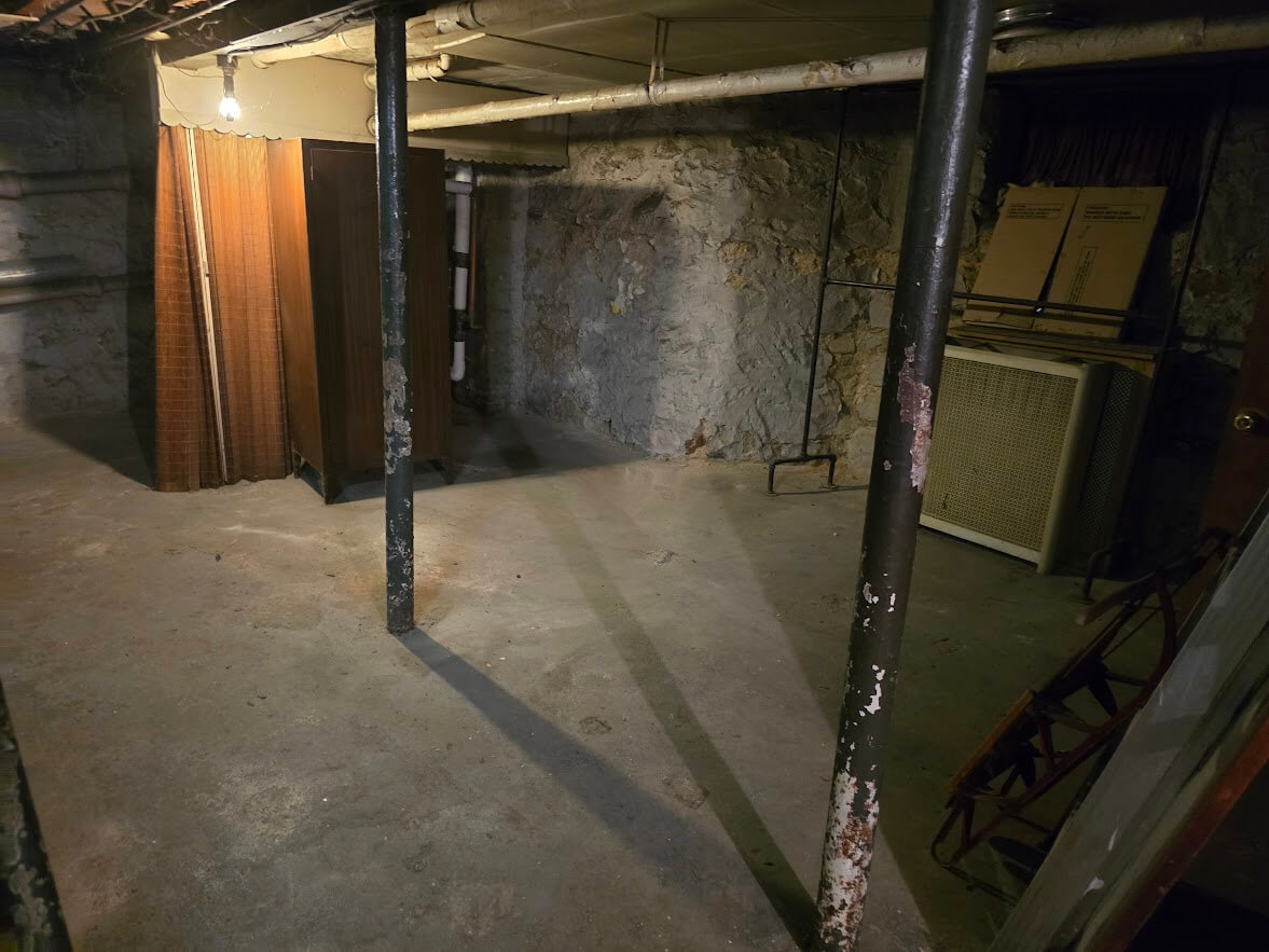 Basement after cleanout in Richmond Hill
