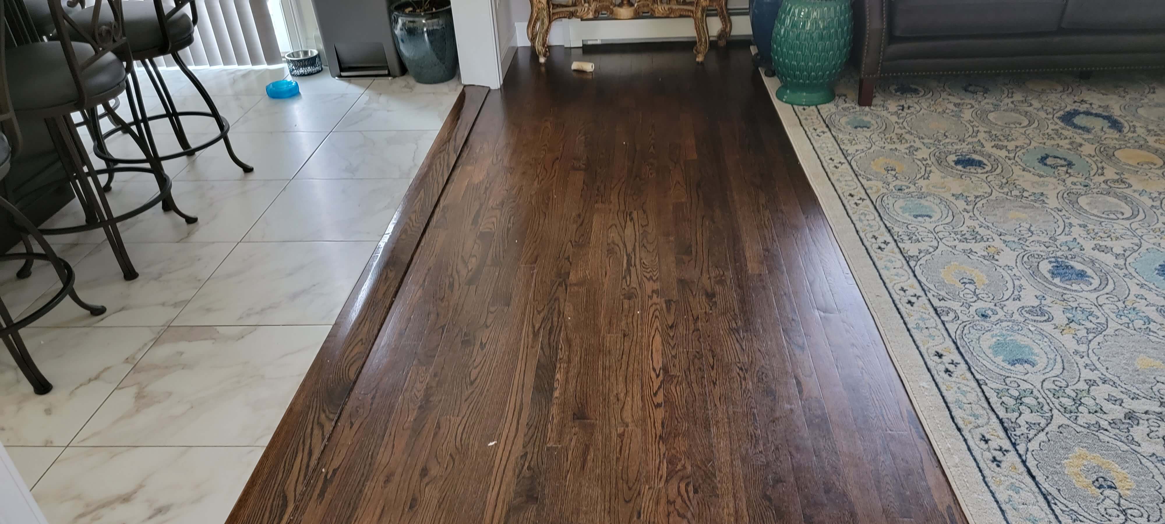 Couch after removal in NYC