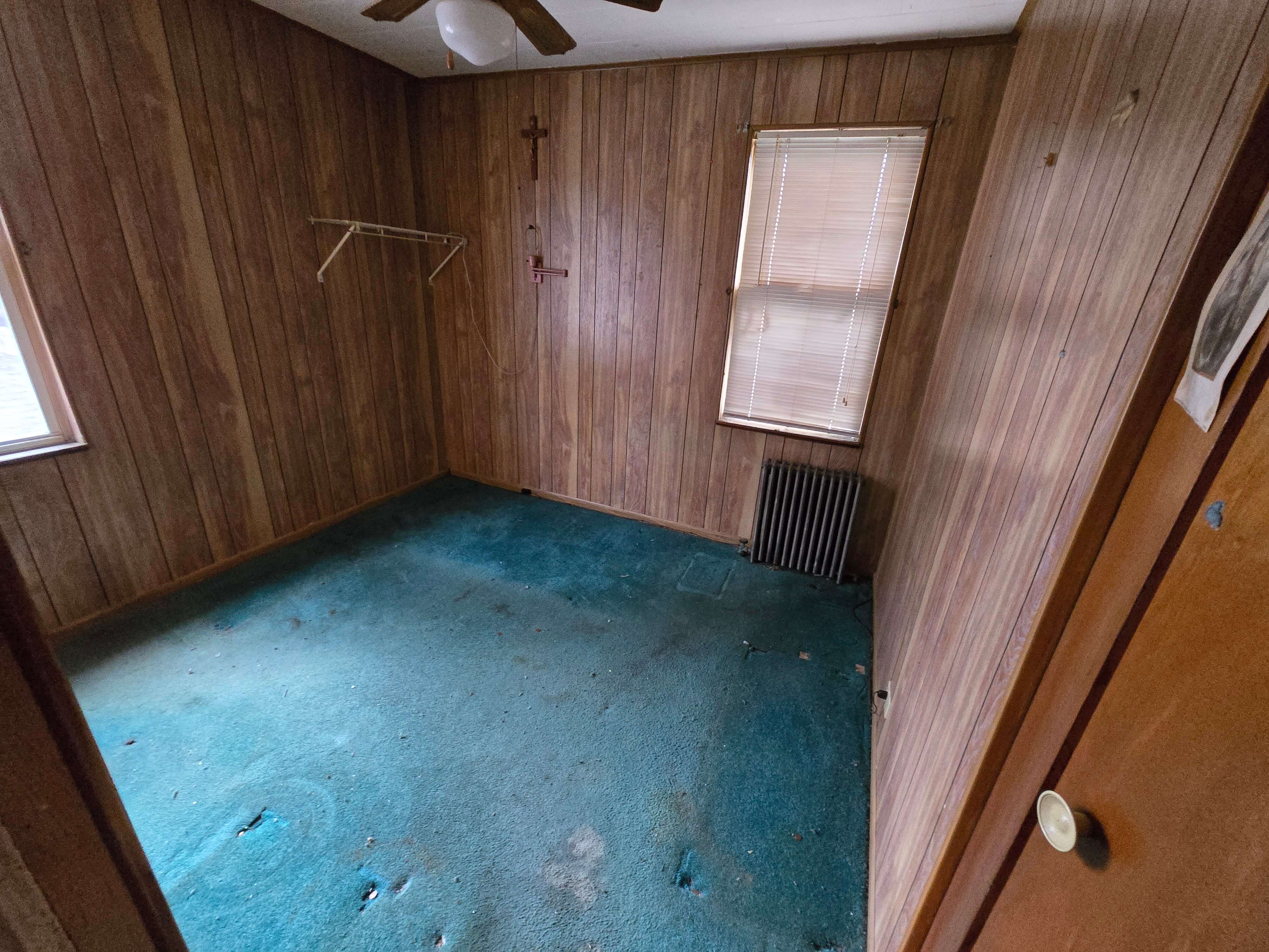 Hoarder house after cleanup in Brooklyn