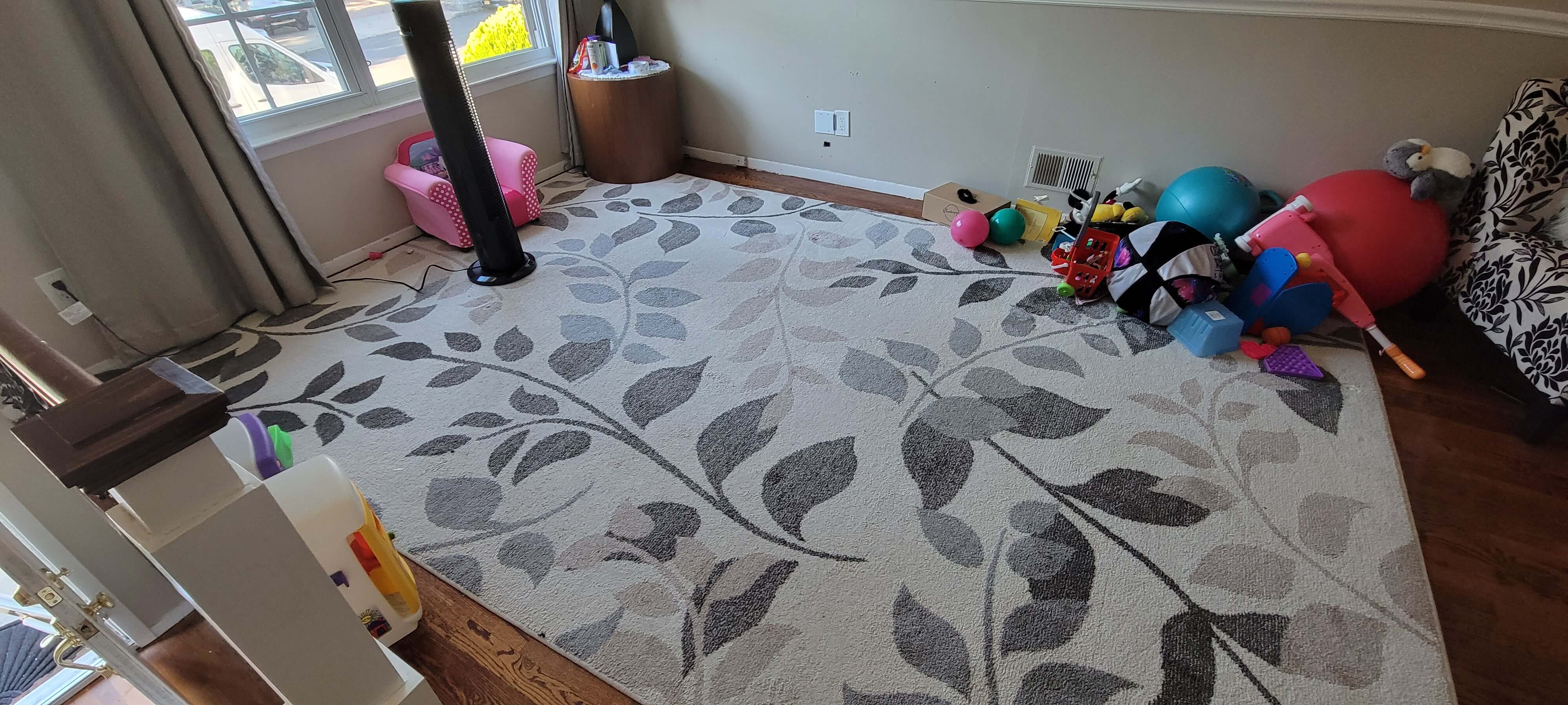 Sectional couch after removal in Glendale